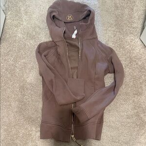 Lululemon Athletica Brown Zip-Up Hoodie